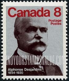 FindYourStampsValue: Alphonse Desjardins