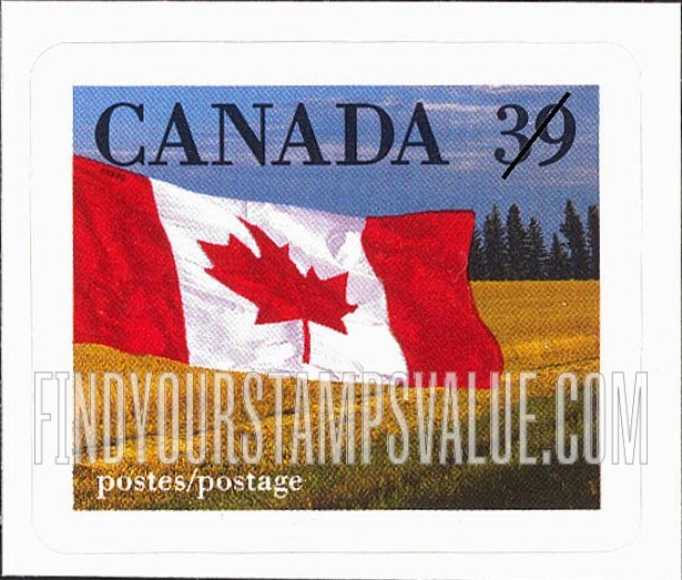 FindYourStampsValue: Flag, field, Self-adhesive Booklet Stamp