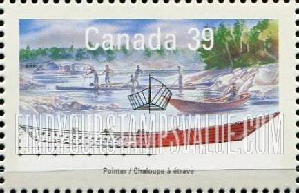 FindYourStampsValue: Small Craft Type of 1989: Pointer