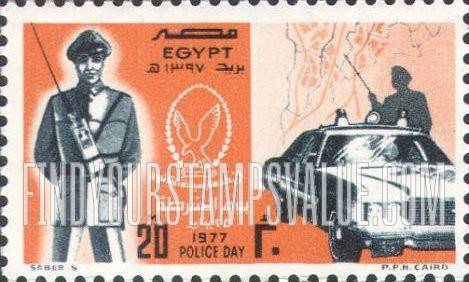 FindYourStampsValue: Police Day - يوم الشرطة