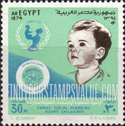 FindYourStampsValue: UN Day: Family planning - يوم الأمم المتحدة: تخطيط الأسرة
