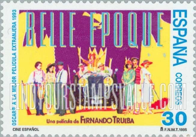 FindYourStampsValue: Spanish Motion Pictures: Belle Epoque, by Fernando Trueba