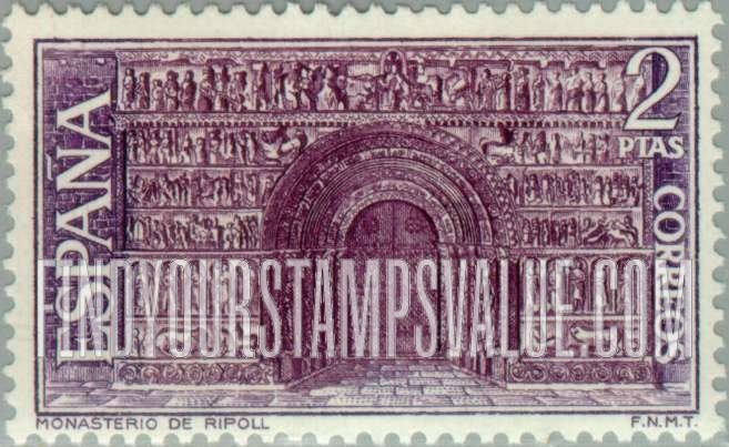 FindYourStampsValue: Ripoll Monastery: Portal