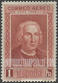 FindYourStampsValue: Air Post: Spanish-American, Columbus