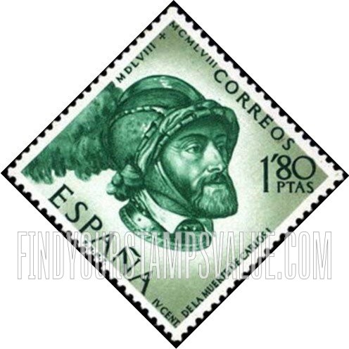 FindYourStampsValue: Charles V