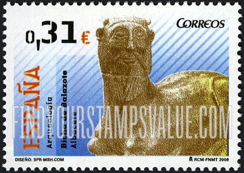 FindYourStampsValue: Archaeology: Bicha of Balazote