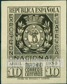 FindYourStampsValue: Arms of Madrid