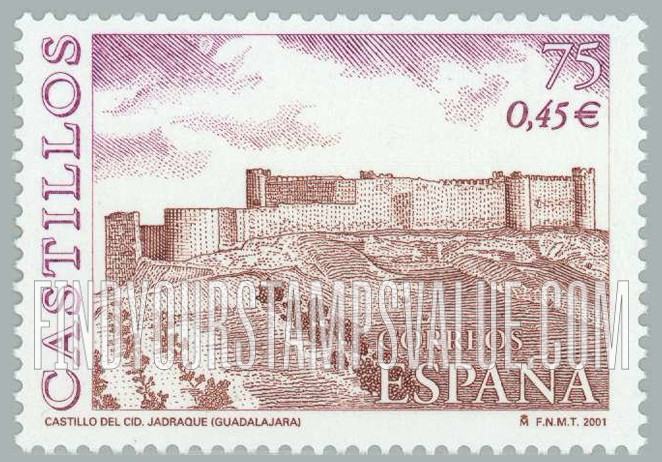FindYourStampsValue: Castles: Cid, Jadraque