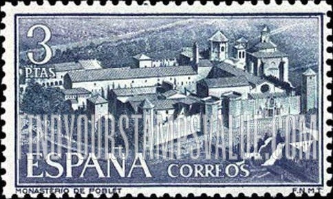 FindYourStampsValue: View of monastery