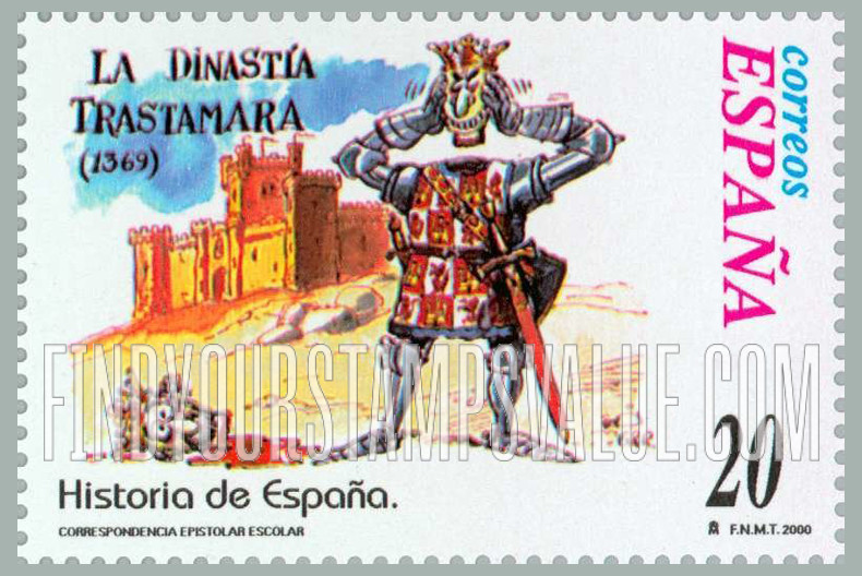 FindYourStampsValue: Letter Writing Type of 1998: Trastámara Dynasty, 1369