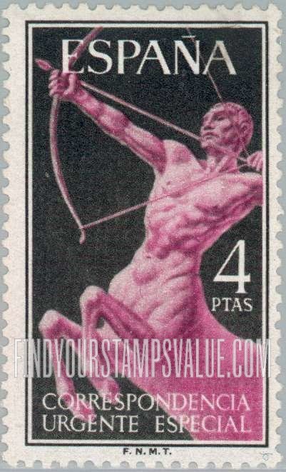 FindYourStampsValue: Special Delivery: Spanish State, Centaur