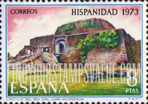FindYourStampsValue: Rio San Juan Castle