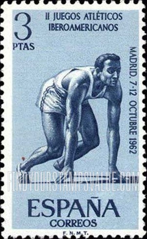 FindYourStampsValue: Sprinter at start