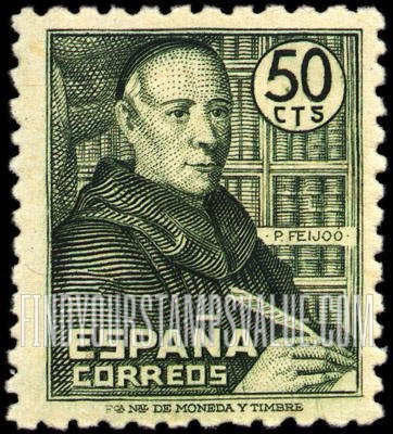FindYourStampsValue: Benito Jeronimo Feijoo y Montenegro