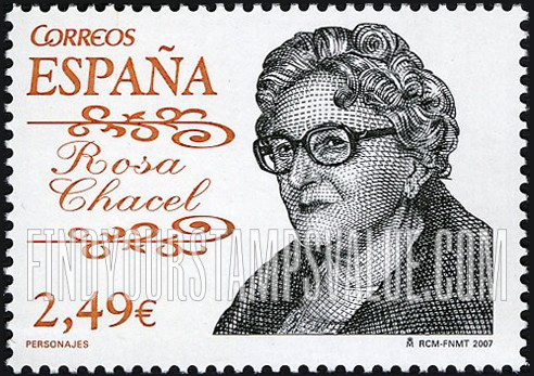 FindYourStampsValue: Rosa Chacel (1898-1994), Writer