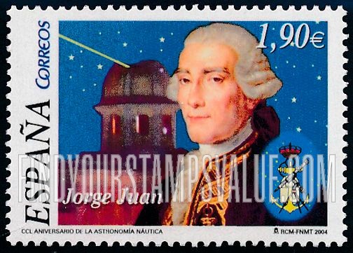 FindYourStampsValue: Nautical Astronomy, 250th Anniersary