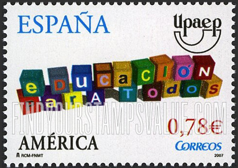 FindYourStampsValue: America Issue, Education For All