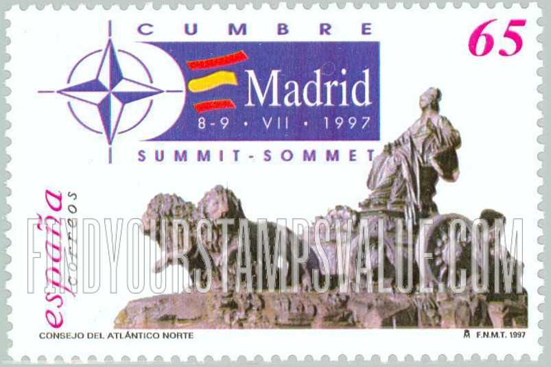 FindYourStampsValue: NATO Summit, Madrid