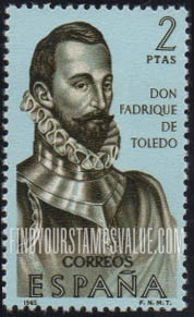 FindYourStampsValue: Builders of the New World: Don Fadrique de Toledo