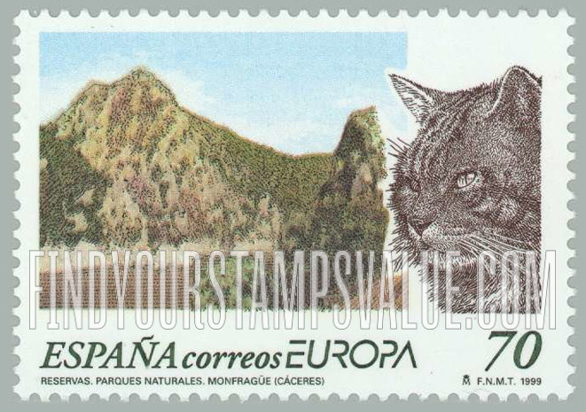 FindYourStampsValue: Monfragüe Nature Park