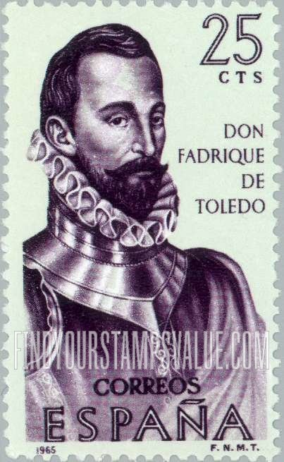 FindYourStampsValue: Builders of the New World: Don Fadrique de Toledo