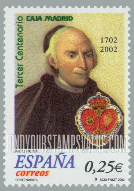 FindYourStampsValue: Father Francisco Piquer, Founder of Pawn Brokerage