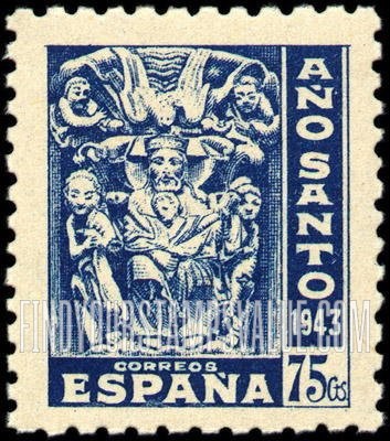 FindYourStampsValue: Holy Year Issues: Carvings in St. James Cathedral