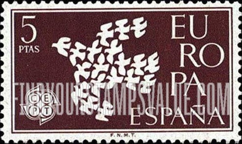 FindYourStampsValue: Europa Issue, 1961