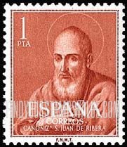 FindYourStampsValue: St. Juan de Ribera