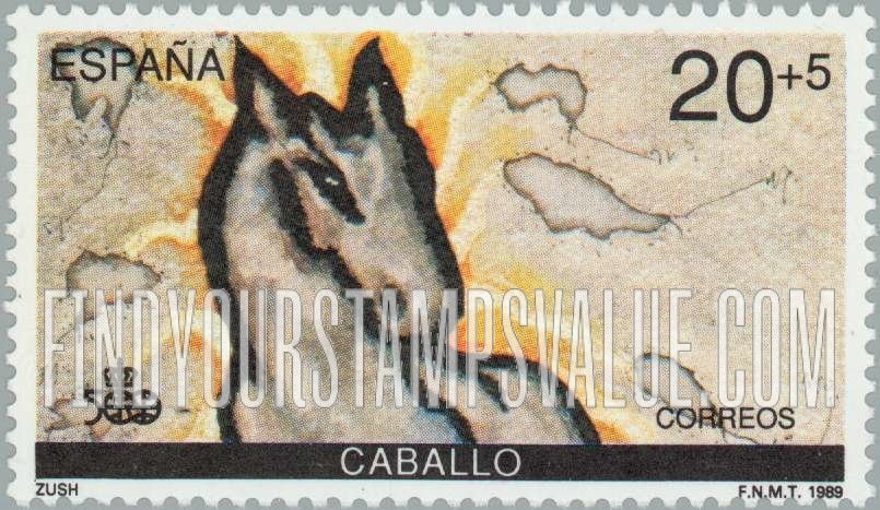 FindYourStampsValue: Semi-Postal: 500th Anniversary Emblem and Produce or Fauna Indigenous to the Americas, Horse