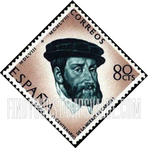 FindYourStampsValue: Charles V
