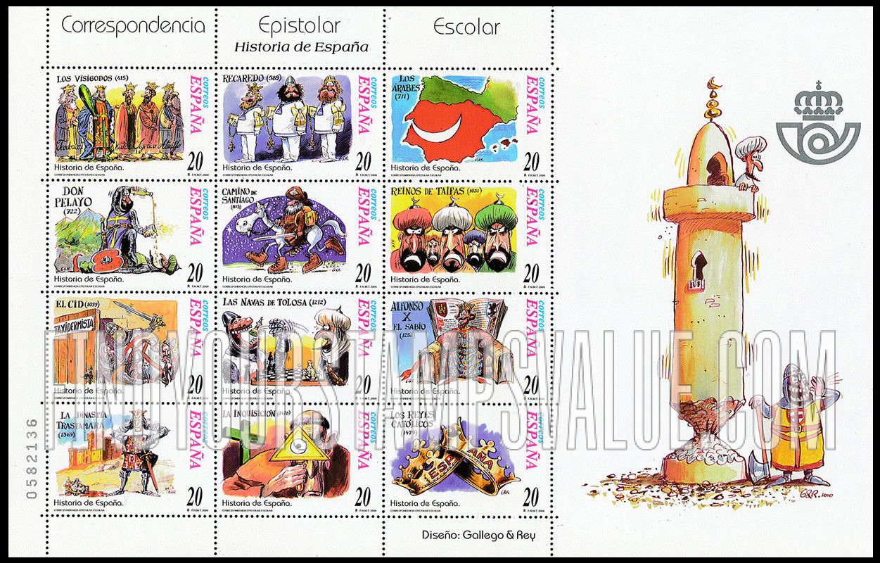 FindYourStampsValue: Letter Writing Type of 1998