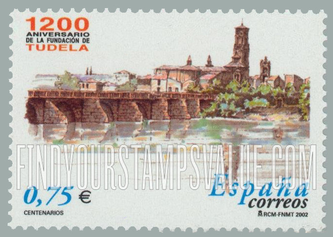 FindYourStampsValue: Tudela, 1200th Anniversary