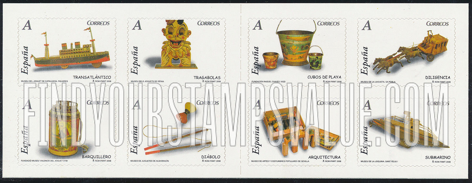 FindYourStampsValue: Toys