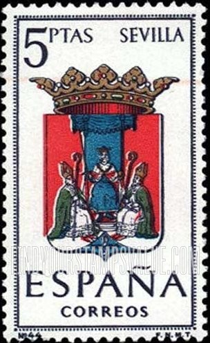 FindYourStampsValue: Provincial Arms Issue: Seville