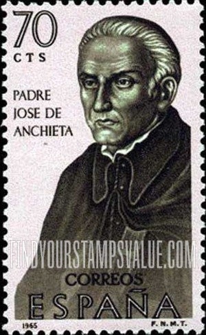 FindYourStampsValue: Builders of the New World: Father José de Anchieta