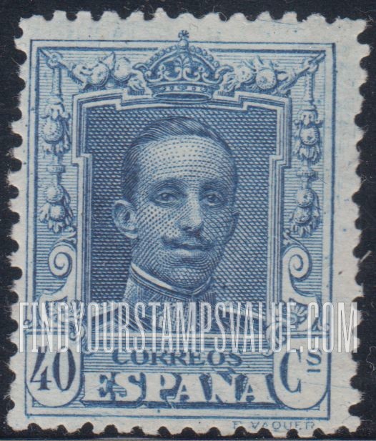 FindYourStampsValue: King Alfonso XIII
