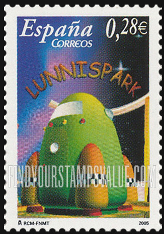 FindYourStampsValue: Los Lunnis children’s television show: Green building