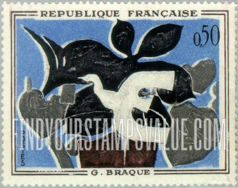 FindYourStampsValue: “The Messenger,” by Braque
