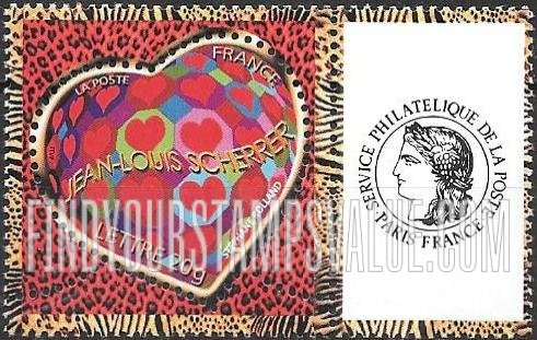 FindYourStampsValue: Hearts: Hearts, octagons and diamonds