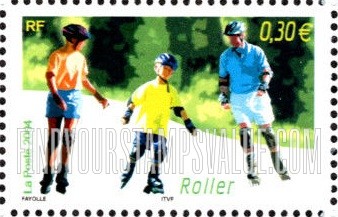 FindYourStampsValue: Extreme Sports: Rollerblading