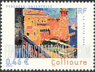 FindYourStampsValue: Tourism Series: Collioure
