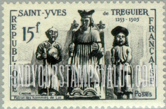 FindYourStampsValue: St. Yves de Treguier