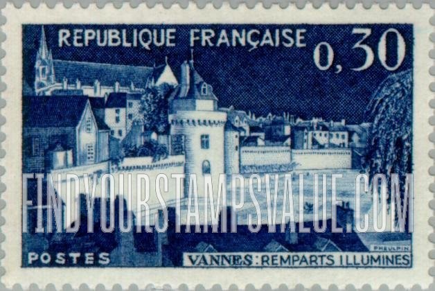 FindYourStampsValue: Ramparts of Vannes