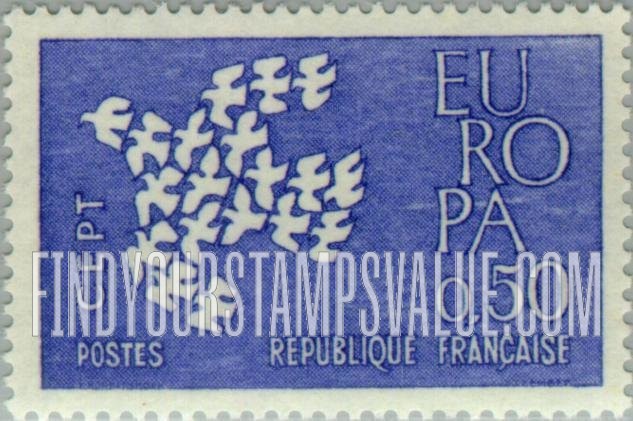 FindYourStampsValue: Europa Issue, 1961