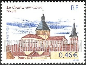 FindYourStampsValue: Tourism Series: La Charité-sur-Loire