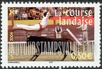 FindYourStampsValue: Aspects of Life in French Regions Type of 2003: Bullfighting