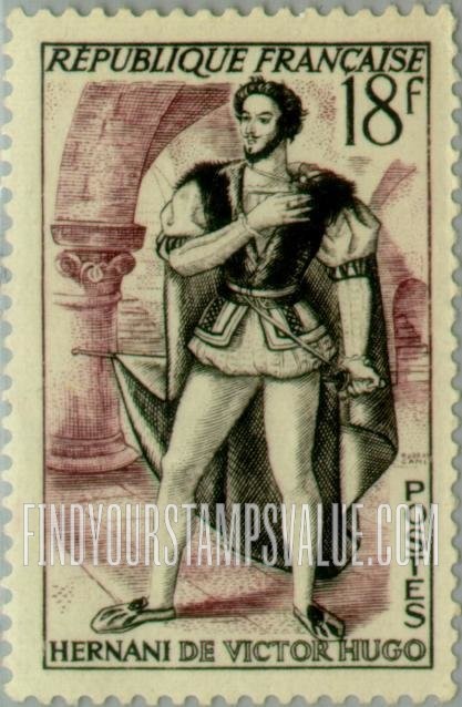 FindYourStampsValue: Hernani of Victor Hugo