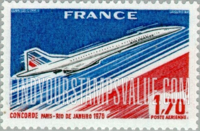 FindYourStampsValue: AIR POST - Concorde