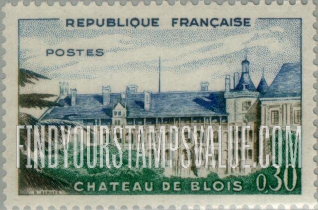 FindYourStampsValue: Blois Chateau